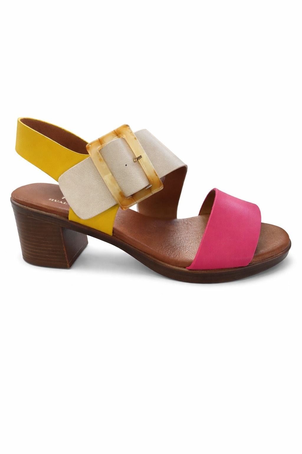 Sandalia De Mujer Gótica Rosa