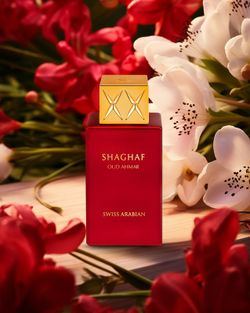 Swiss Aabian Shagaf Oud Ahmar Lattafa Perfume Unisex