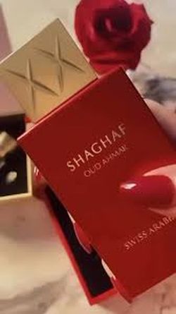 Swiss Aabian Shagaf Oud Ahmar Lattafa Perfume Unisex