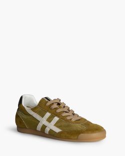 Zapatillas Mixt Comfort Oliva marca Corina M6035