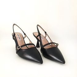 Zapato De Salón Con Tacón Negro