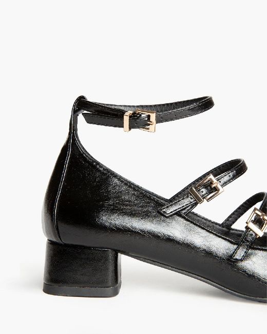 Zapato Mary Jeane Negro marca Corina M4665