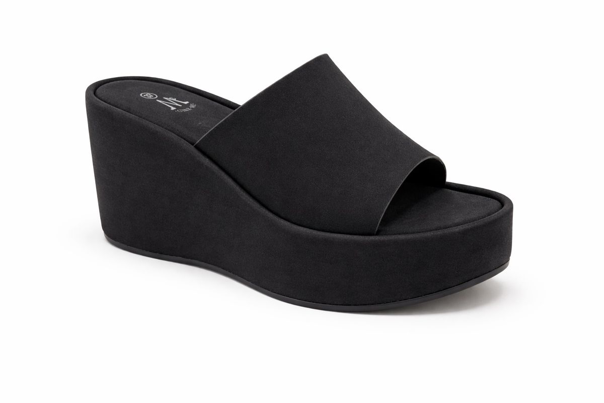 Zueco Destalonado de Plataforma Negro 36